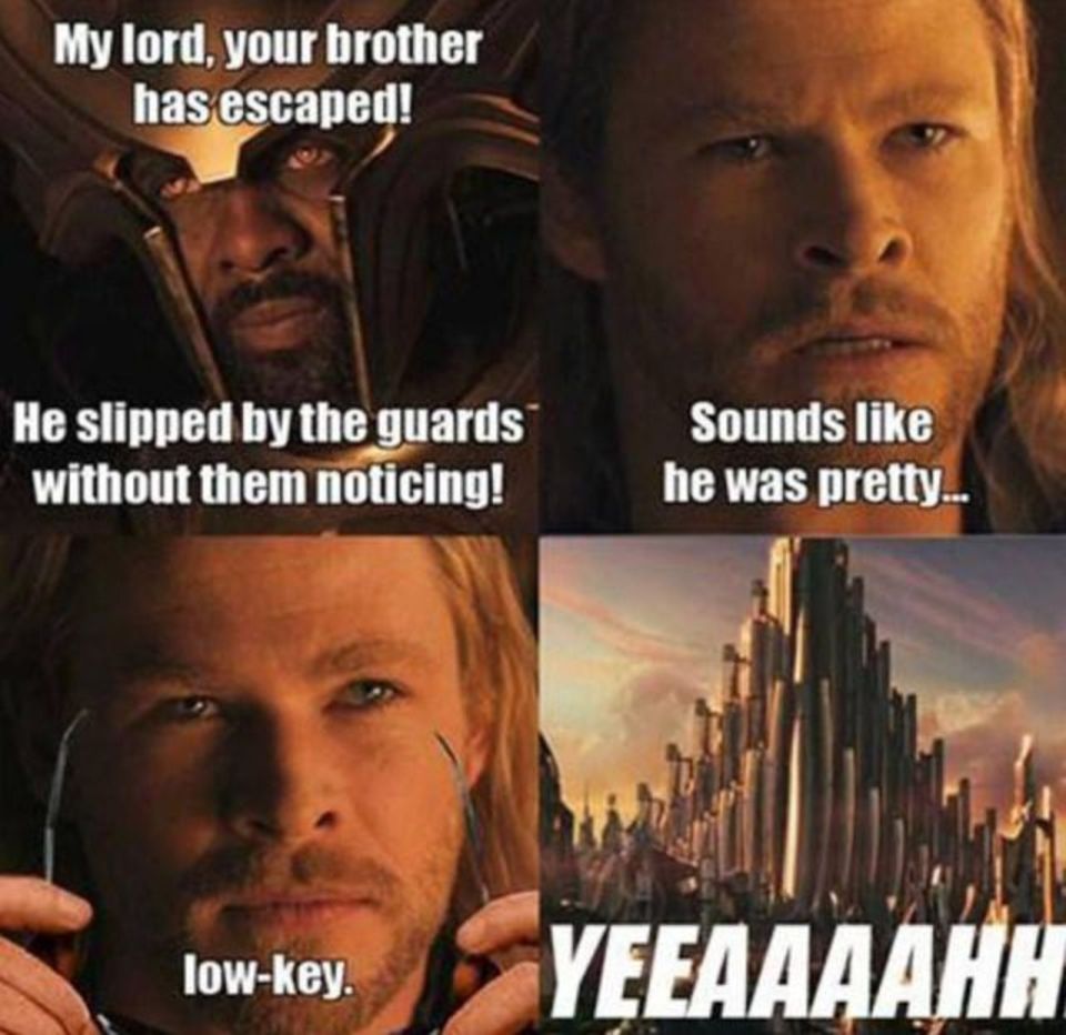 Thor and Loki