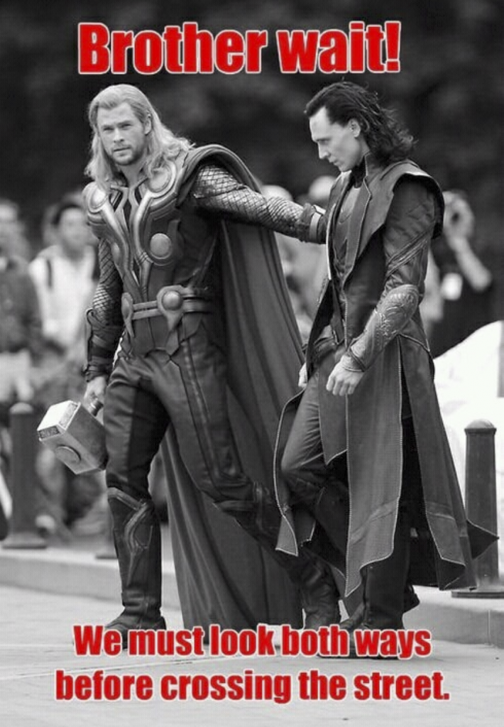 Thor and Loki