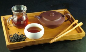 TÊTE-À-TÊTE WITH FIVE TYPES OF TEA