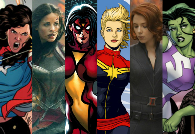 female superheroes