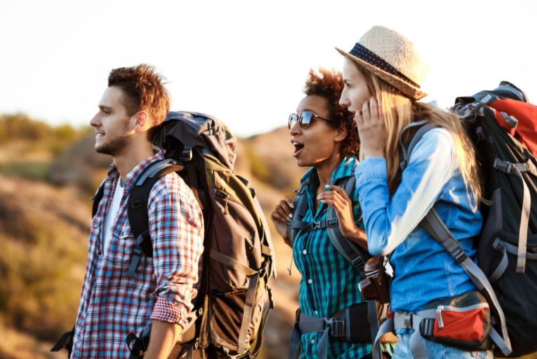 young adults travel