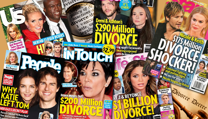 Celebrity Divorces