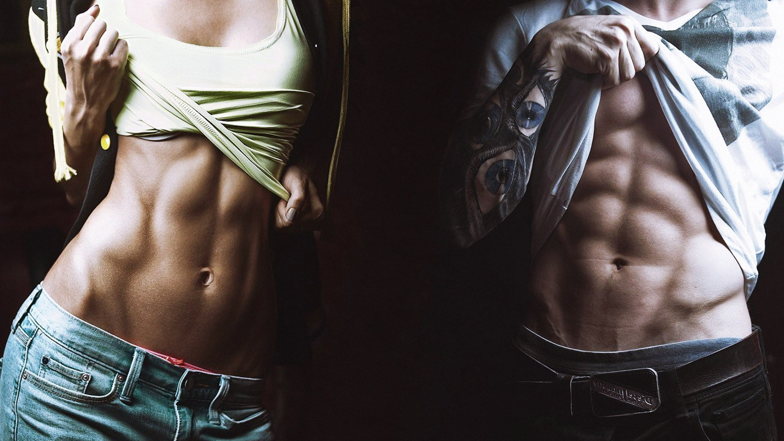 Ripped 6 Pack Abs