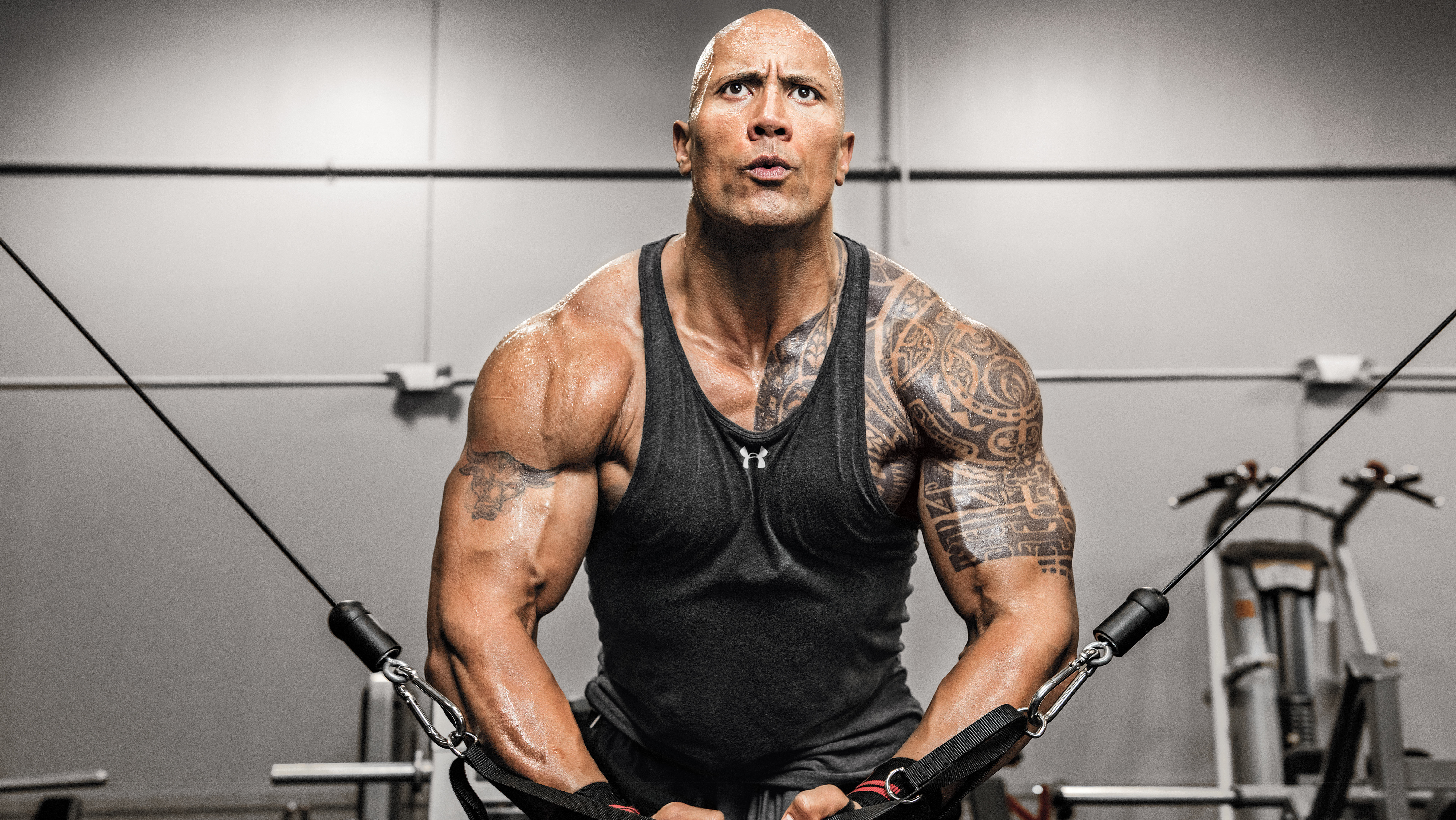 dwayne johnson 22 push-up