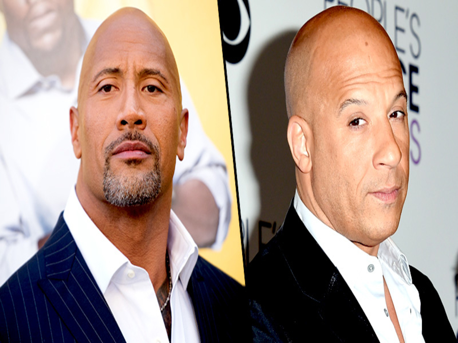 vin diesel dwayne johnson feud