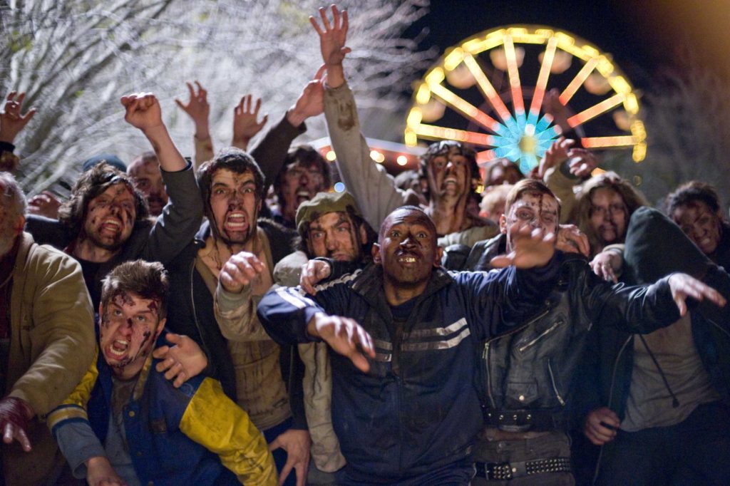 Zombies from Columbia Pictures' comedy ZOMBIELAND.