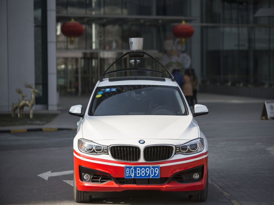 driverless car baidu