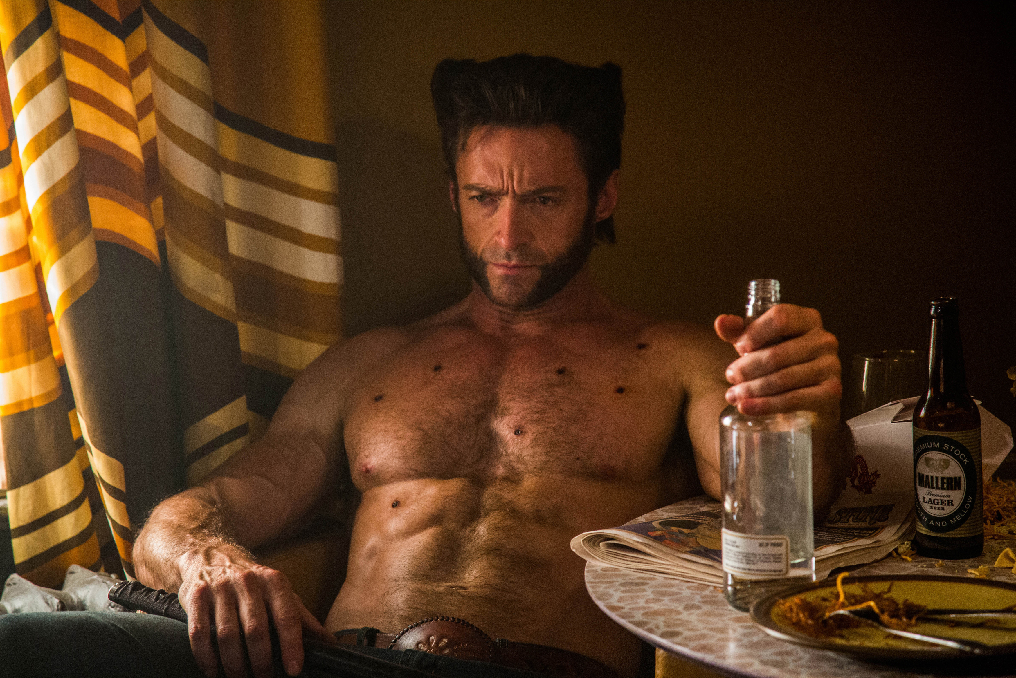 DF-07871 Hugh Jackman as Logan in X-Men: Days of Future Past.