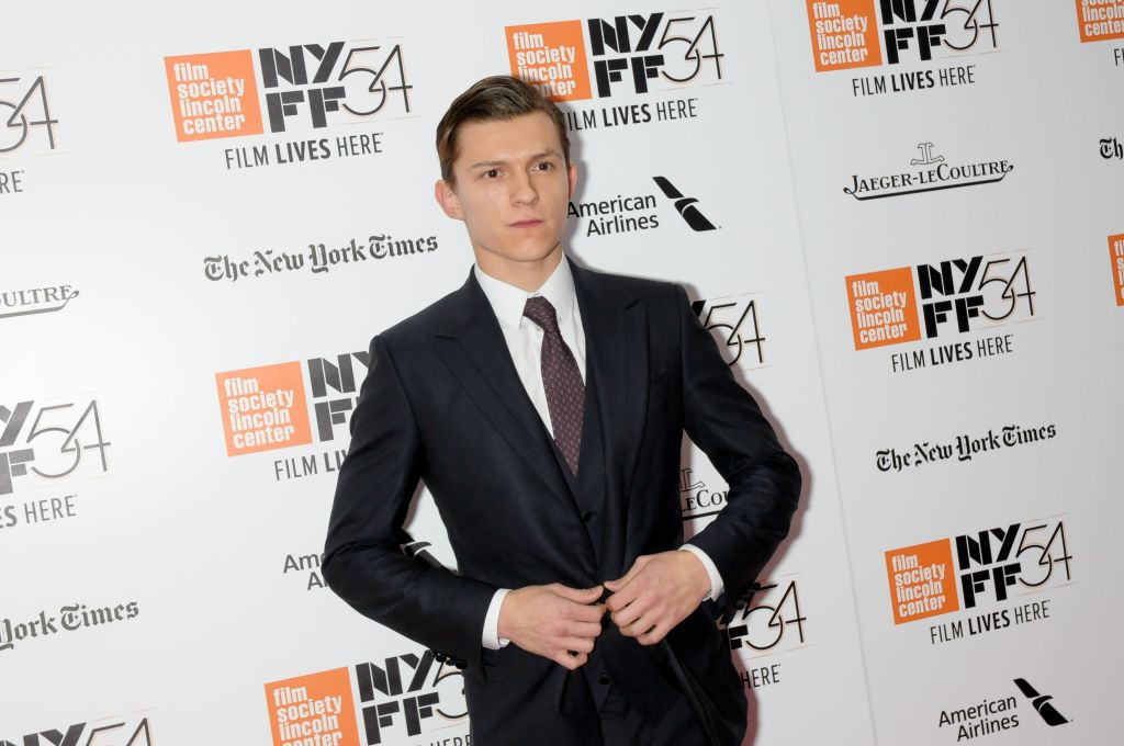 Mandatory Credit: Photo by Efren S. Landaos/REX/Shutterstock (6323734bc) Tom Holland 'The Lost City of Z' premiere, New York Film Festival, USA - 15 Oct 2016