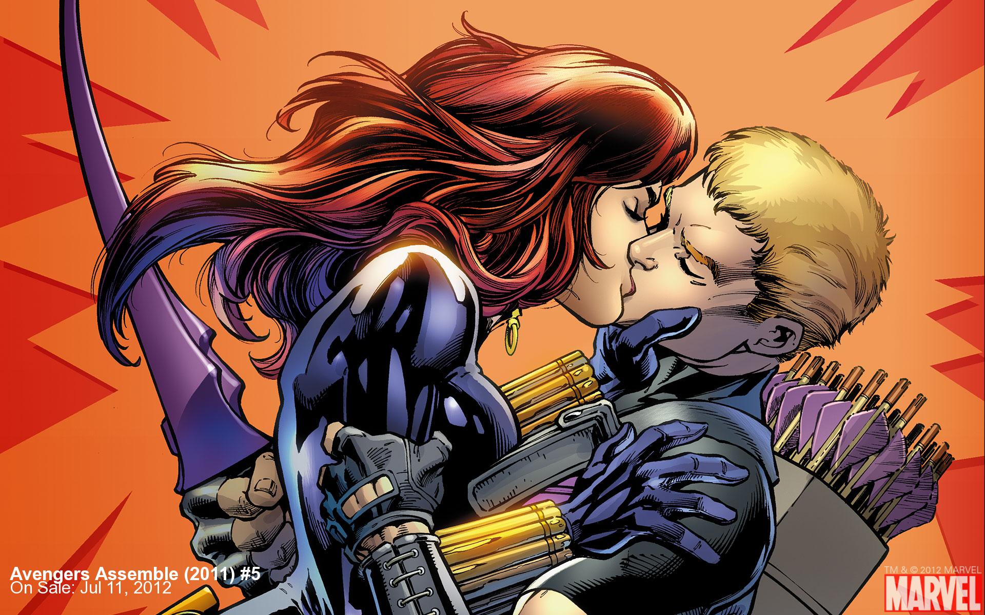 Black Widow's relationship in Marvel: Clint Barton
