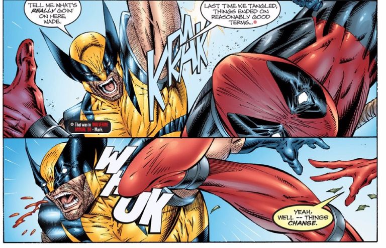 Deadpool vs Wolverine