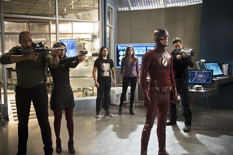 team flash in flash season 4