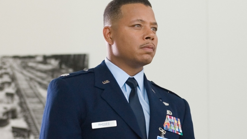 Terrence Howard in Iron Man 1