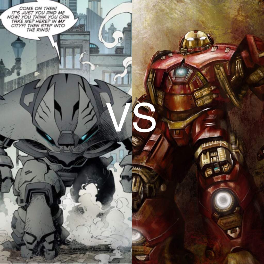 Hulkbuster vs Justice Buster