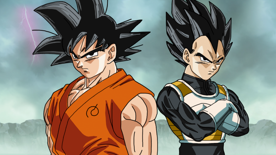 vegeta finds out goku is a super saiyan