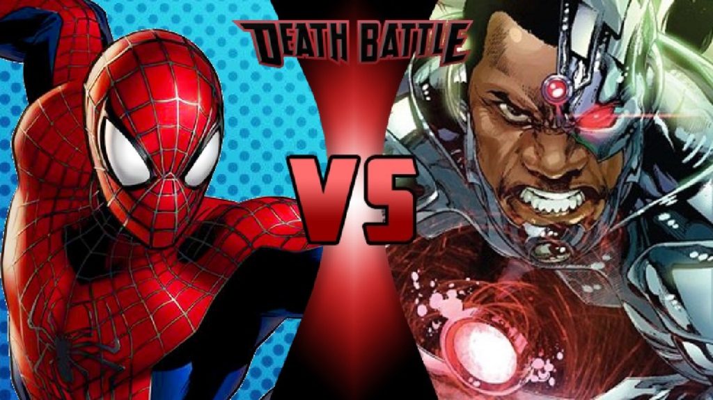 Spiderman Vs Cyborg