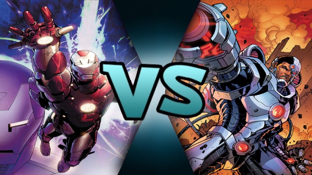 Iron Man vs Cyborg