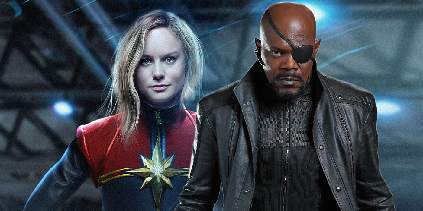 Captain Marvel Nick Fury