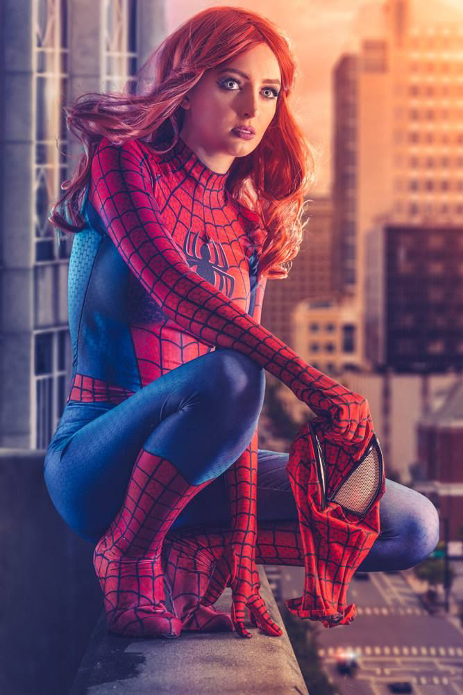 Sexy Female Spiderman Cosplay