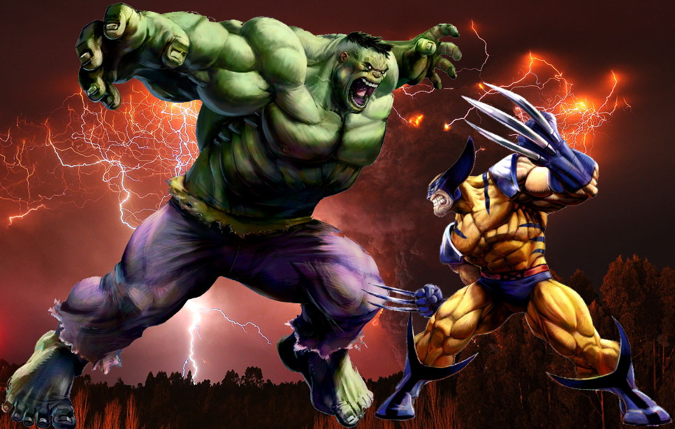 Wolverine Hulk Thor Marvel Comics