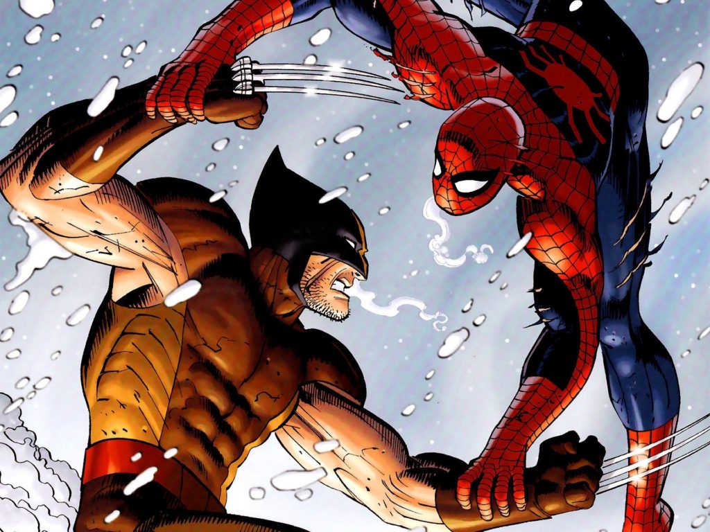 Wolverine vs Spider-Man