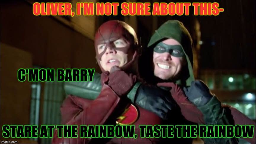 33 Funniest Arrow Vs. Flash Memes That Only True Hard Core ...