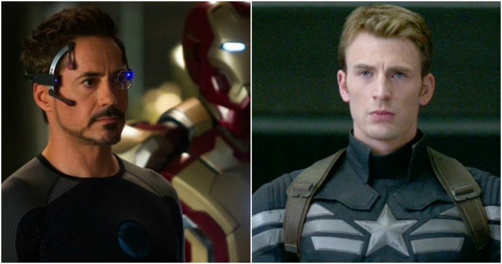 Chris Evans Captain America Meme Robert Downey Jr. MCU