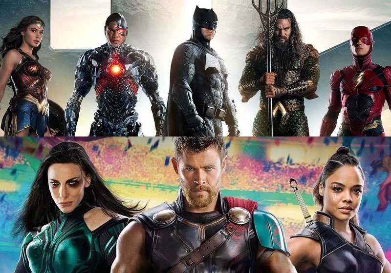 Resultado de imagem para thor ragnarok and justice league