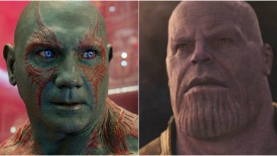 Avengers: Infinity War Concept Art Thanos Drax