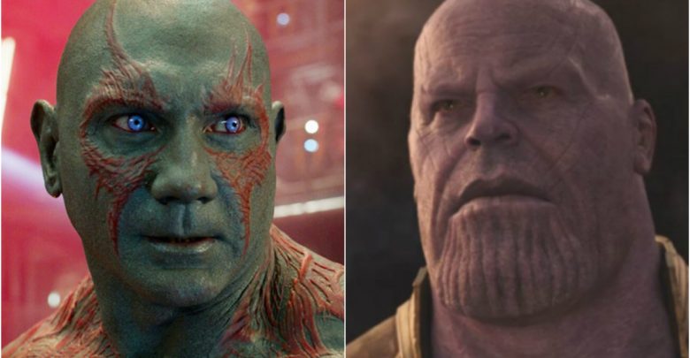 Avengers: Infinity War Concept Art Thanos Drax