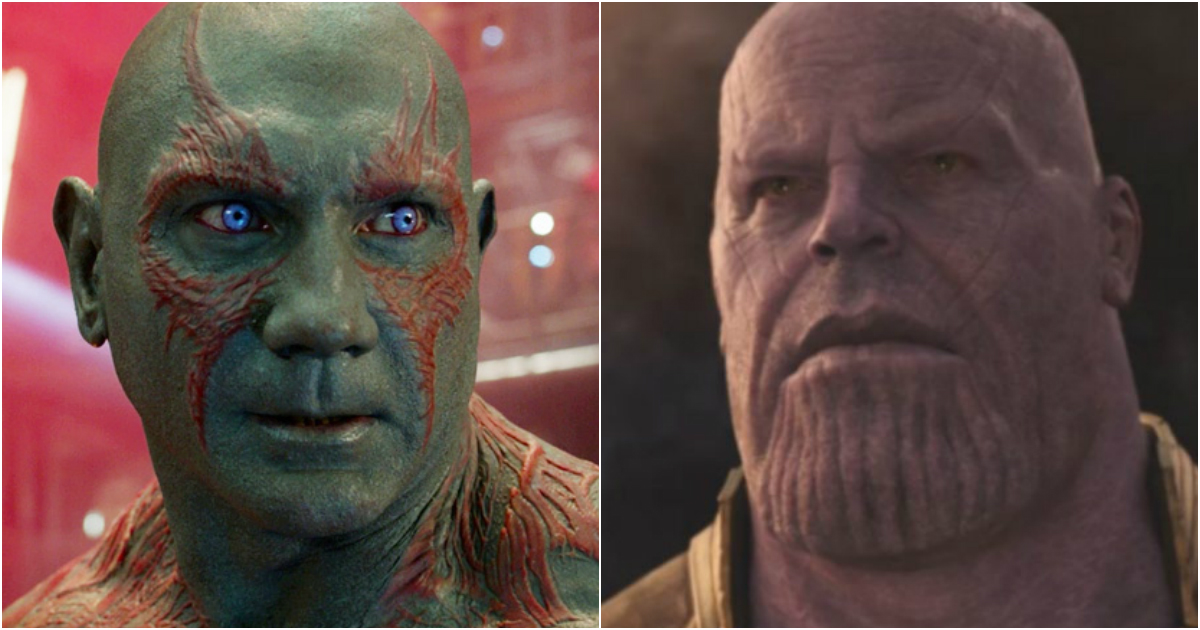 Avengers: Infinity War Thanos Drax