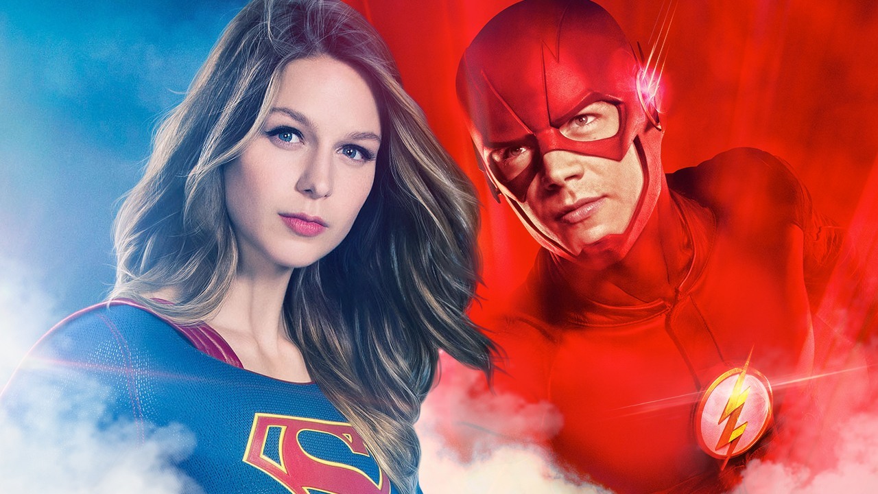 Check out the super funniest The Flash vs Supergirl.