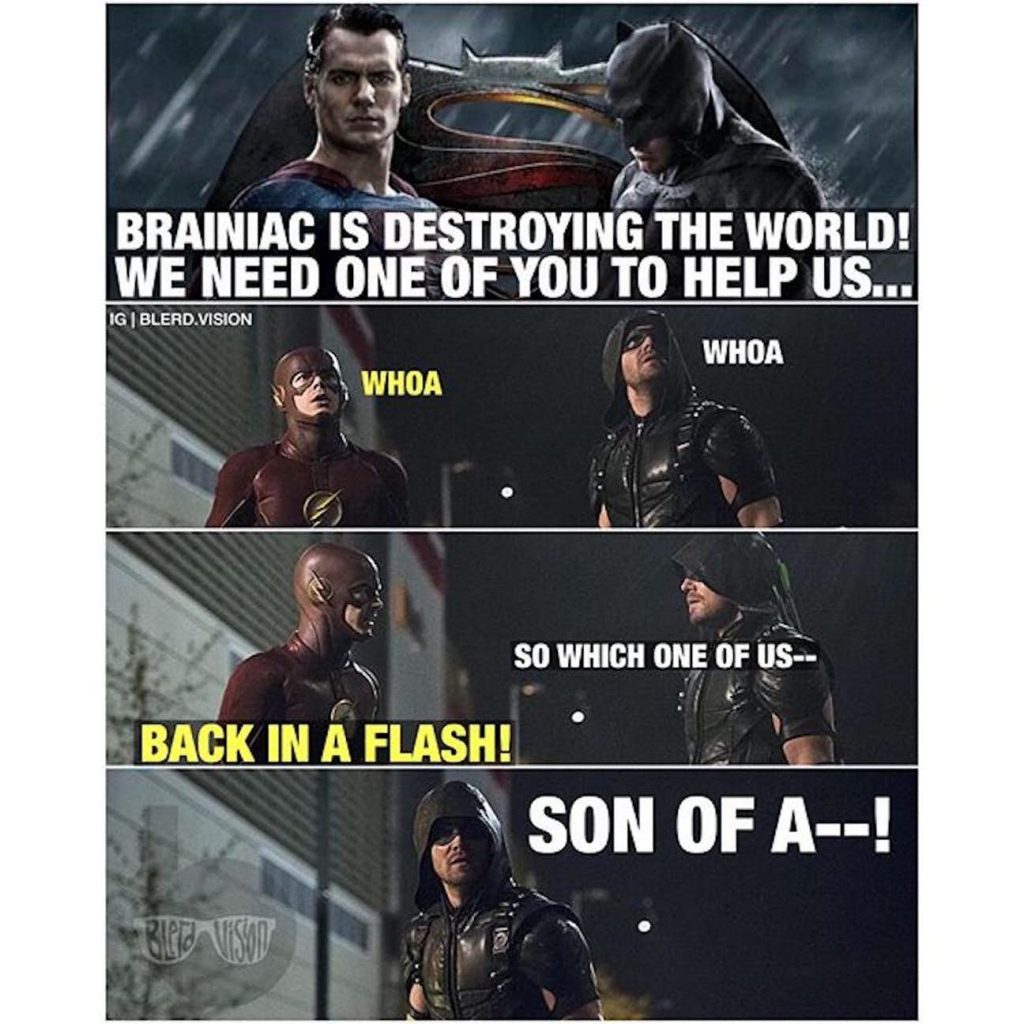 Arrowverse vs DCEU Memes