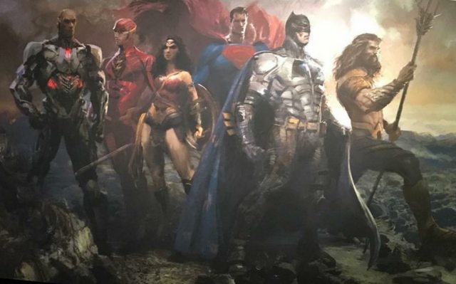 Justice League concept art