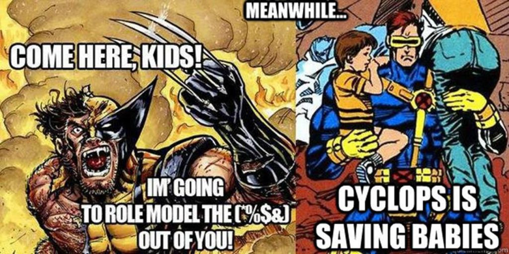 Wolverine vs Cyclops memes