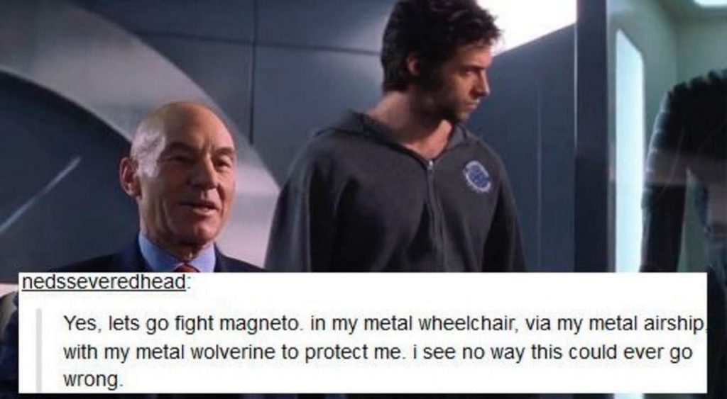 Professor X vs Magneto memes