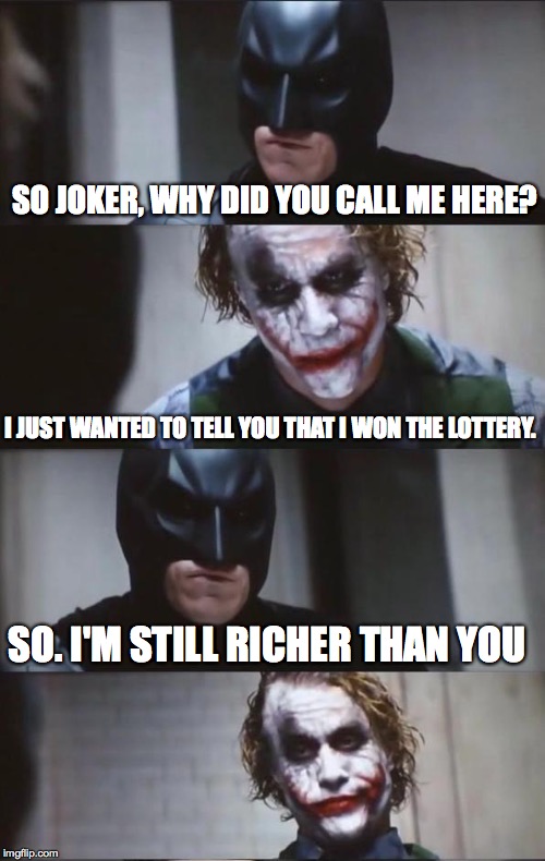 Joker vs Batman memes