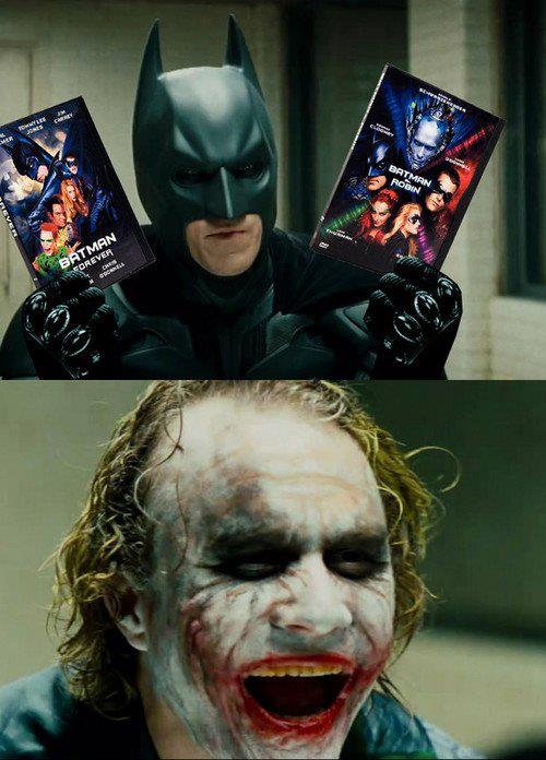 Joker vs Batman memes