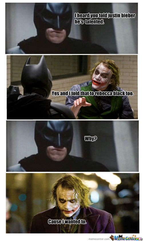Joker vs Batman memes