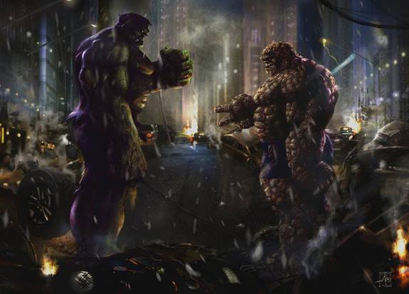 Hulk vs The Thing