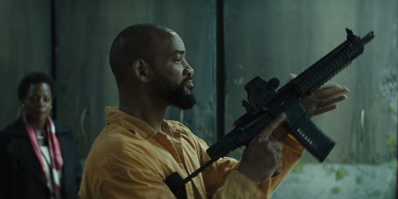 The Suicide Squad Deadshot Will Smith WB