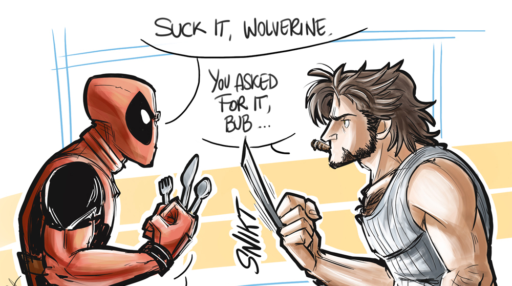 22 Hilarious Wolverine Vs Deadpool Memes That Will Make 