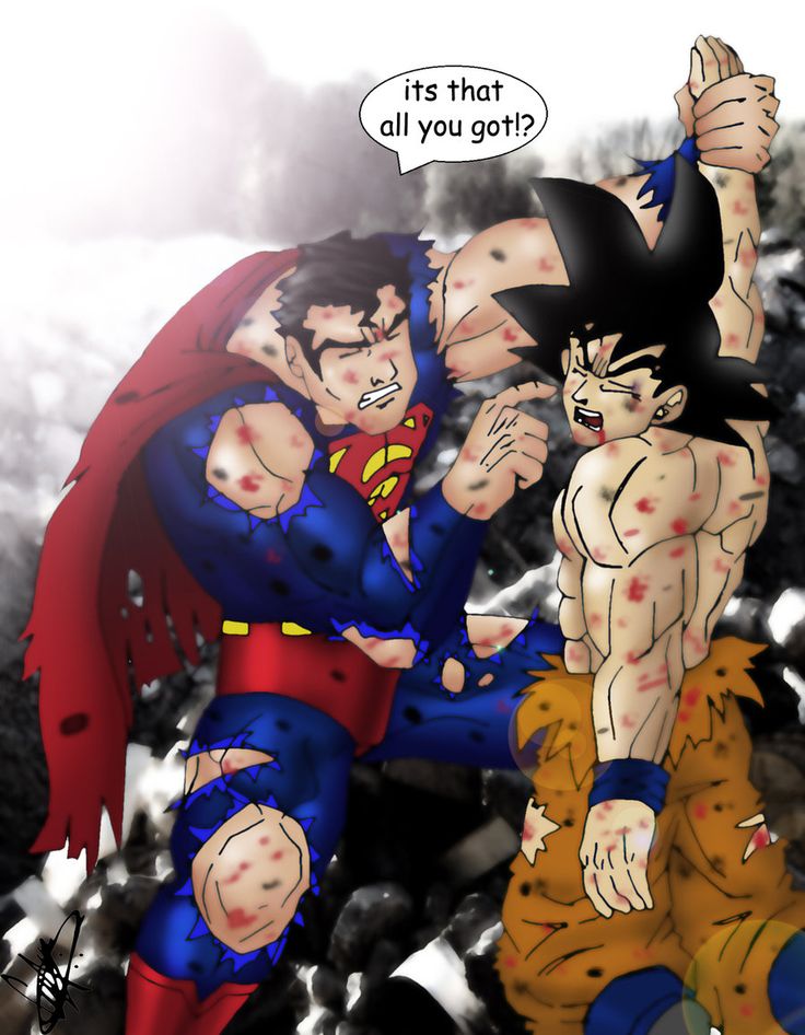 29 savage goku vs superman memes that will start a war