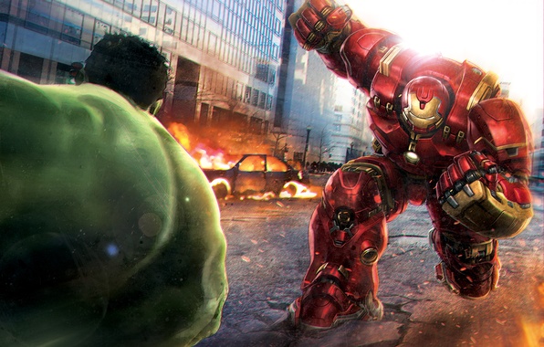 Avengers: Endgame Captain Marvel Avenger Why Hulk Got Beating From Hulkbuster