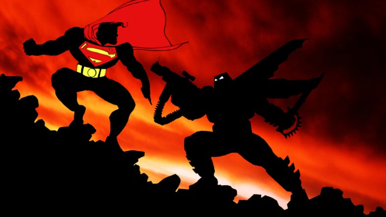 Batman vs Superman Fight Sequences