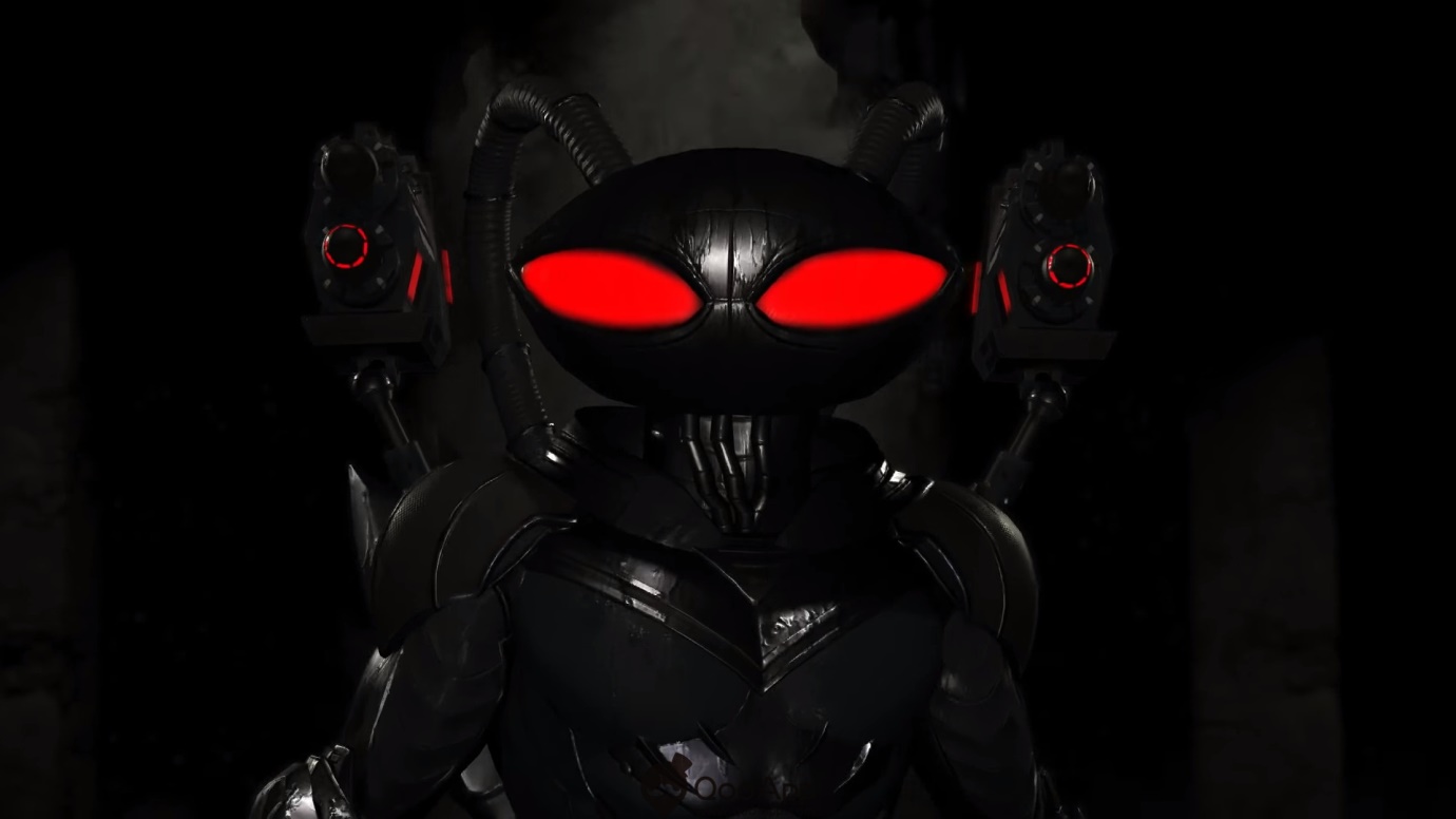 Aquaman Director Teases The Black Manta Helmet