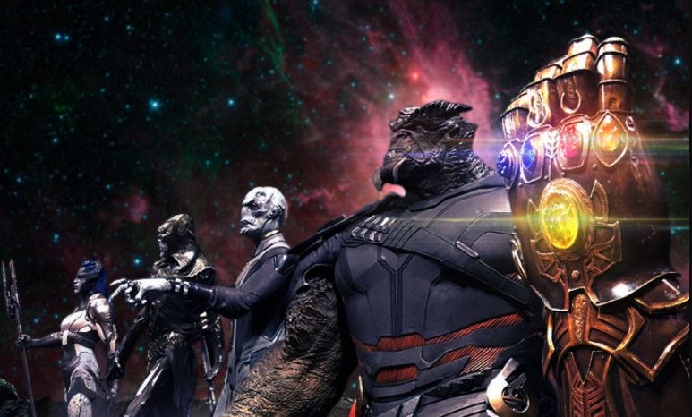 iron studios thanos black order