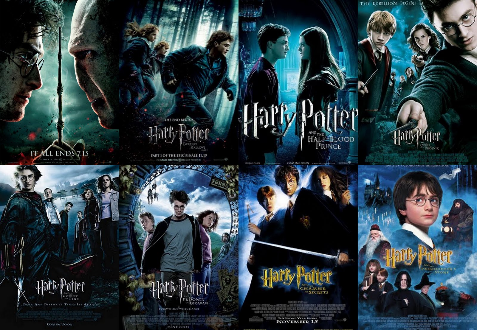 Harry potter is a series