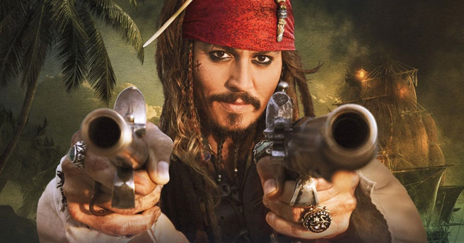 Johnny Depp Pirates of The Caribbean Amber Heard