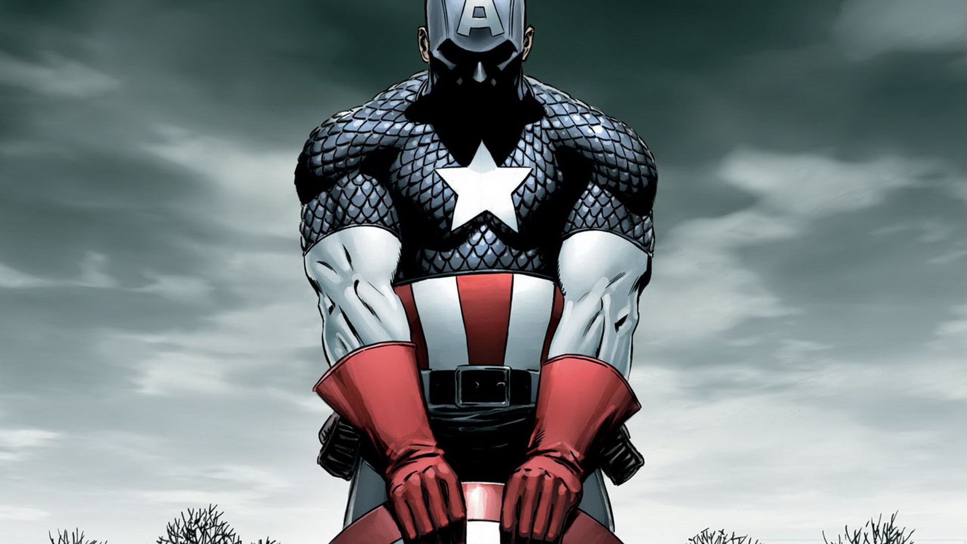 Endgame Captain America Suit in First Avenger